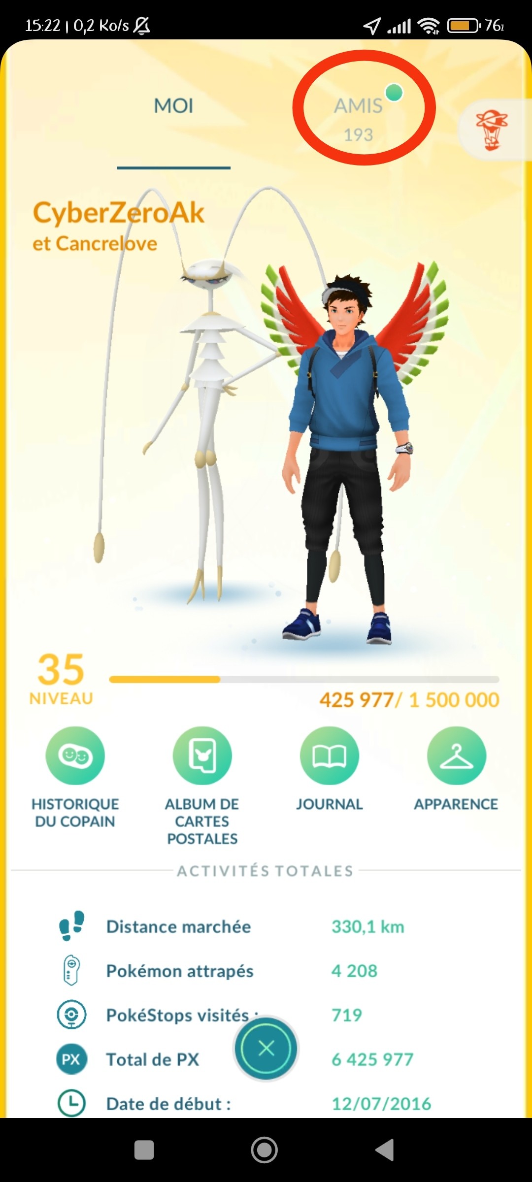 Code Ami Pokémon GO Partagez vos codes amis ici pour recevoir des cadeaux du monde entier et