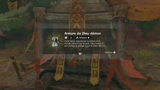 Armure du Dieu démon - The Legend of Zelda : Tears of the Kingdom