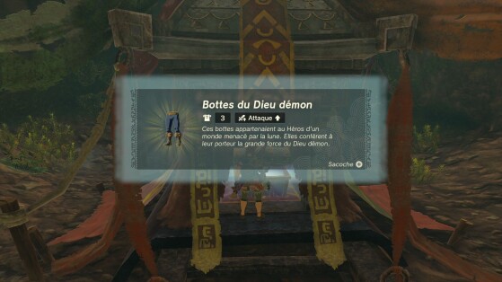Bottes du Dieu démon - The Legend of Zelda : Tears of the Kingdom