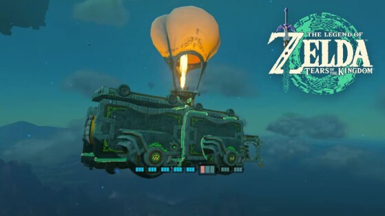 Zelda Tears of the Kingdom : le bus de Fortnite... piloté par Link ?