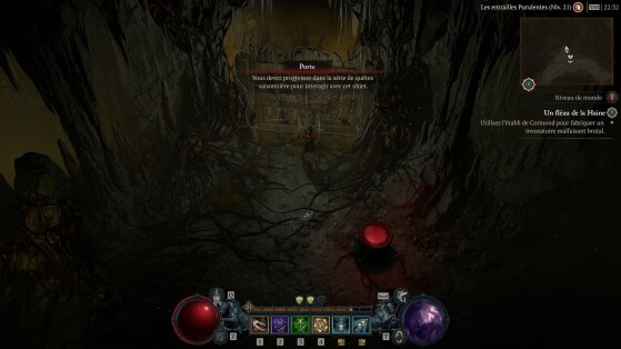 Porte des tunnels malfaisants - Diablo IV