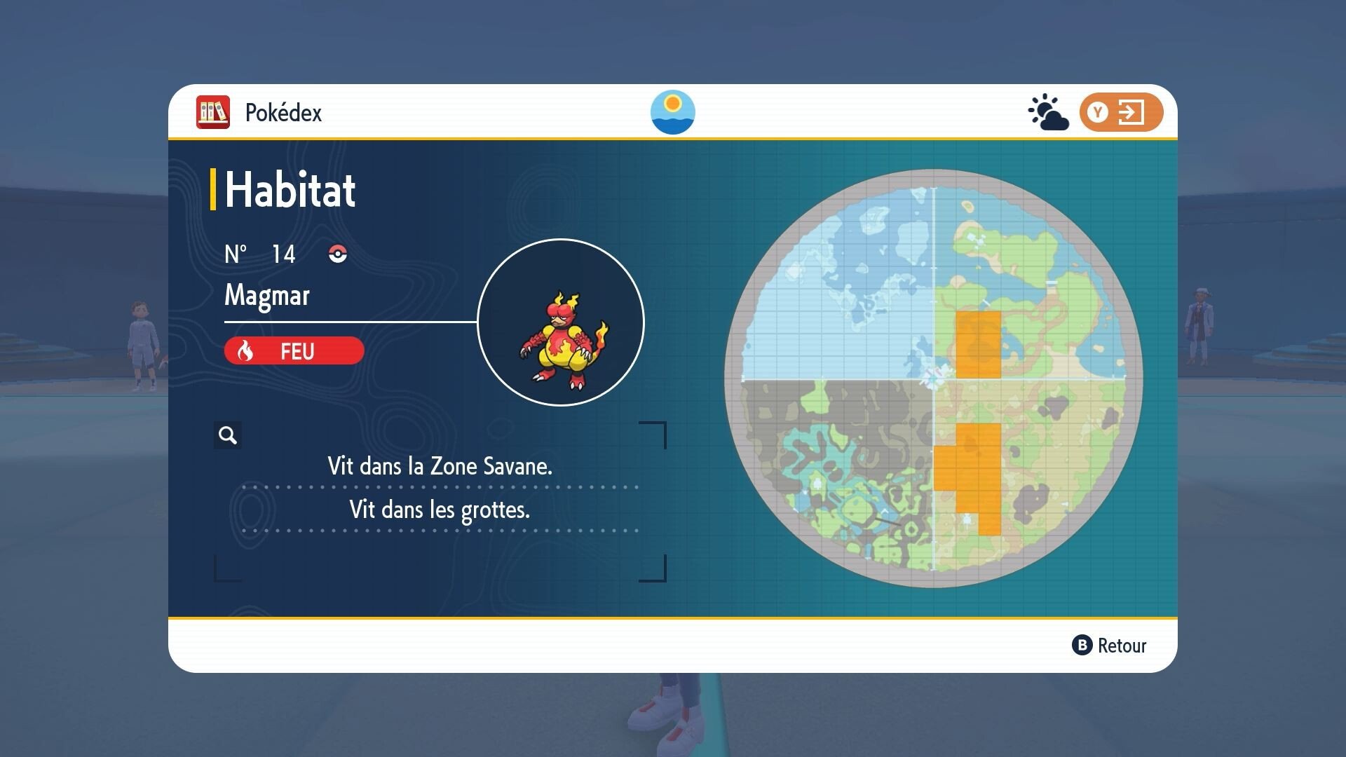 Magmar Pokémon Écarlate et Violet Comment l