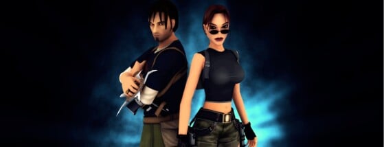 Lara Croft et Kurtis Trent - Millenium