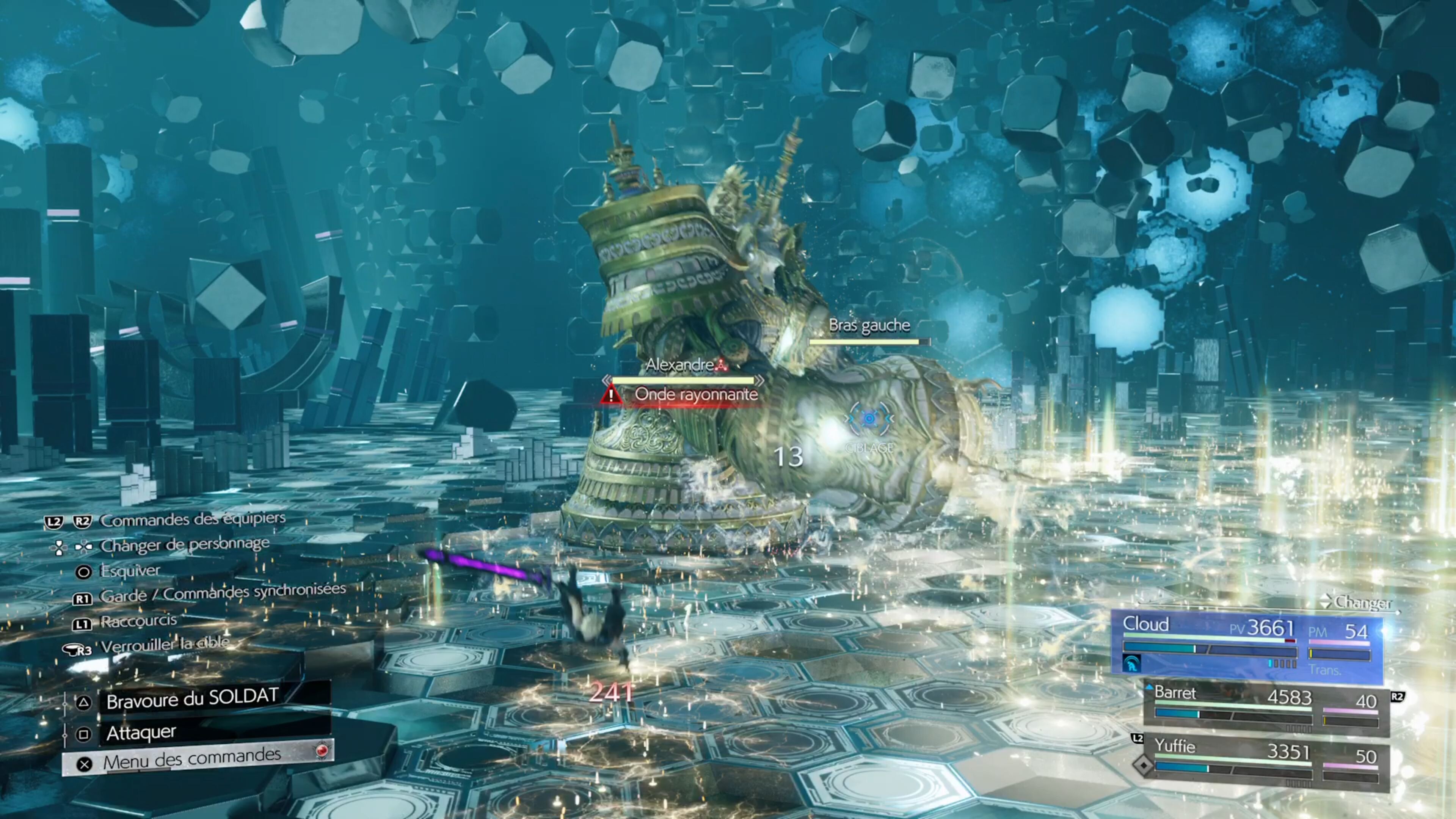 Alexandre FF7 Rebirth, région de Corel Comment battre et obtenir cette matéria d