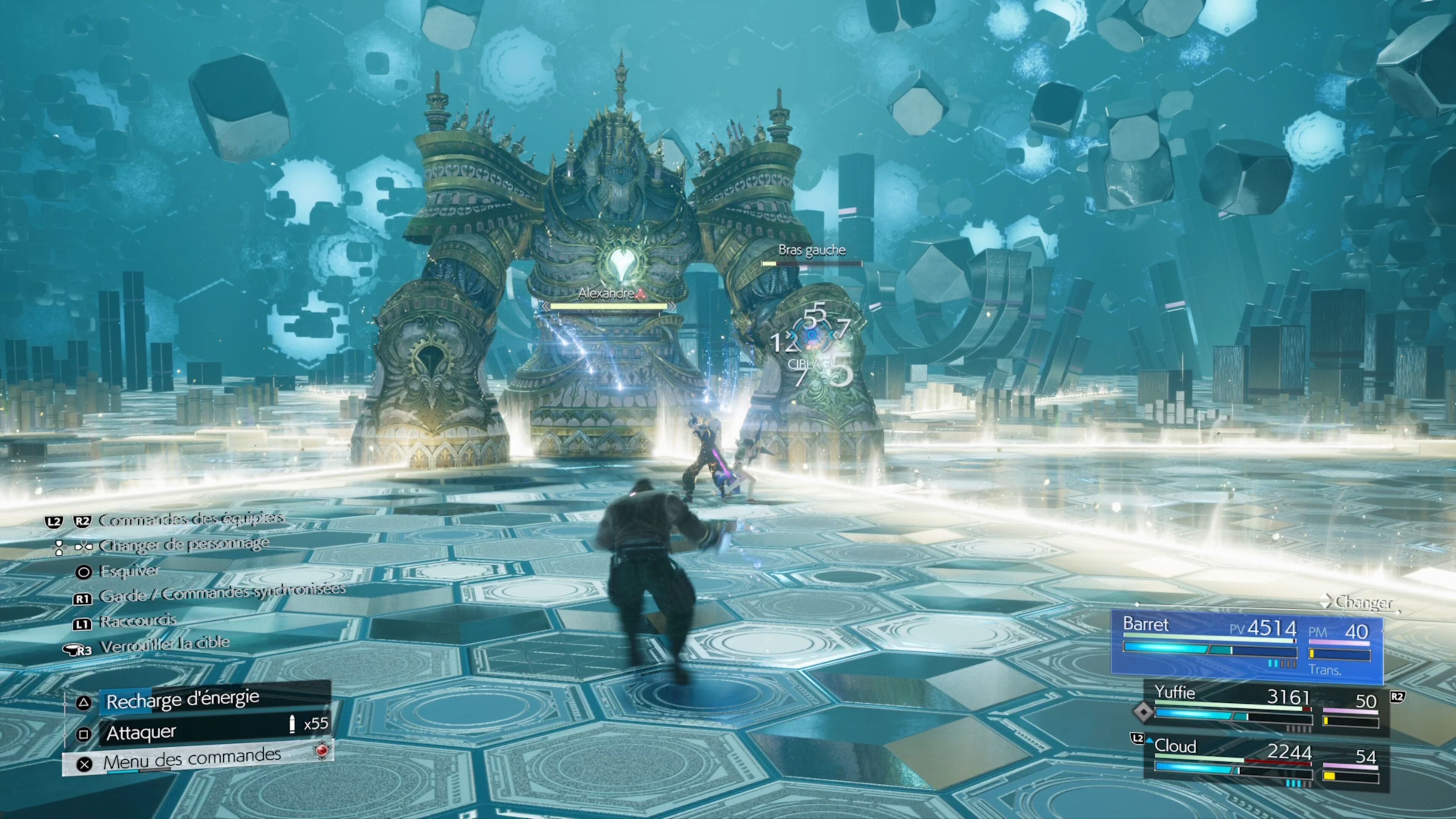 Alexandre FF7 Rebirth, région de Corel Comment battre et obtenir cette matéria d