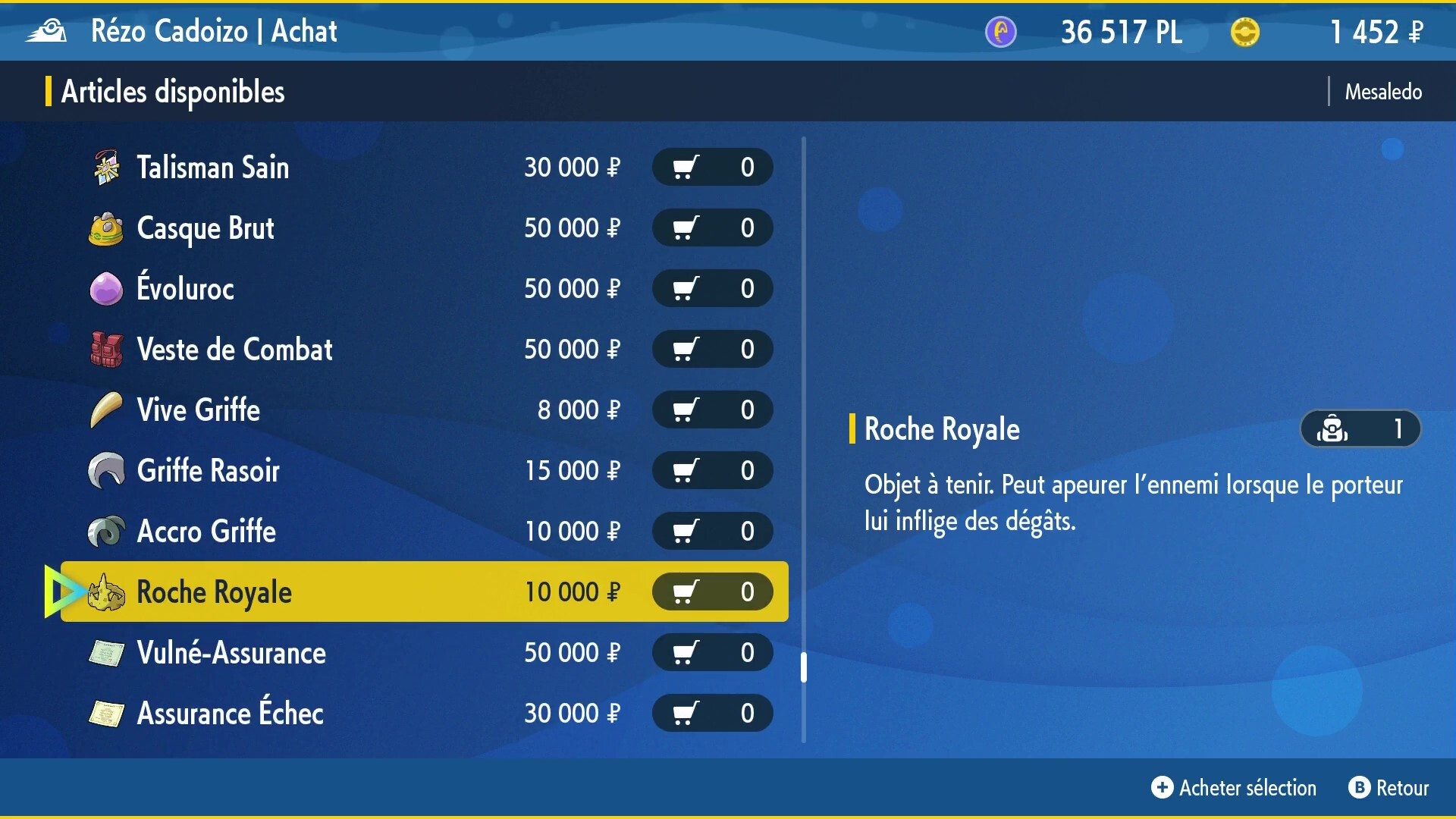 Roche Royale Pokémon Écarlate et Violet Où la trouver et à quoi sertelle ? Millenium