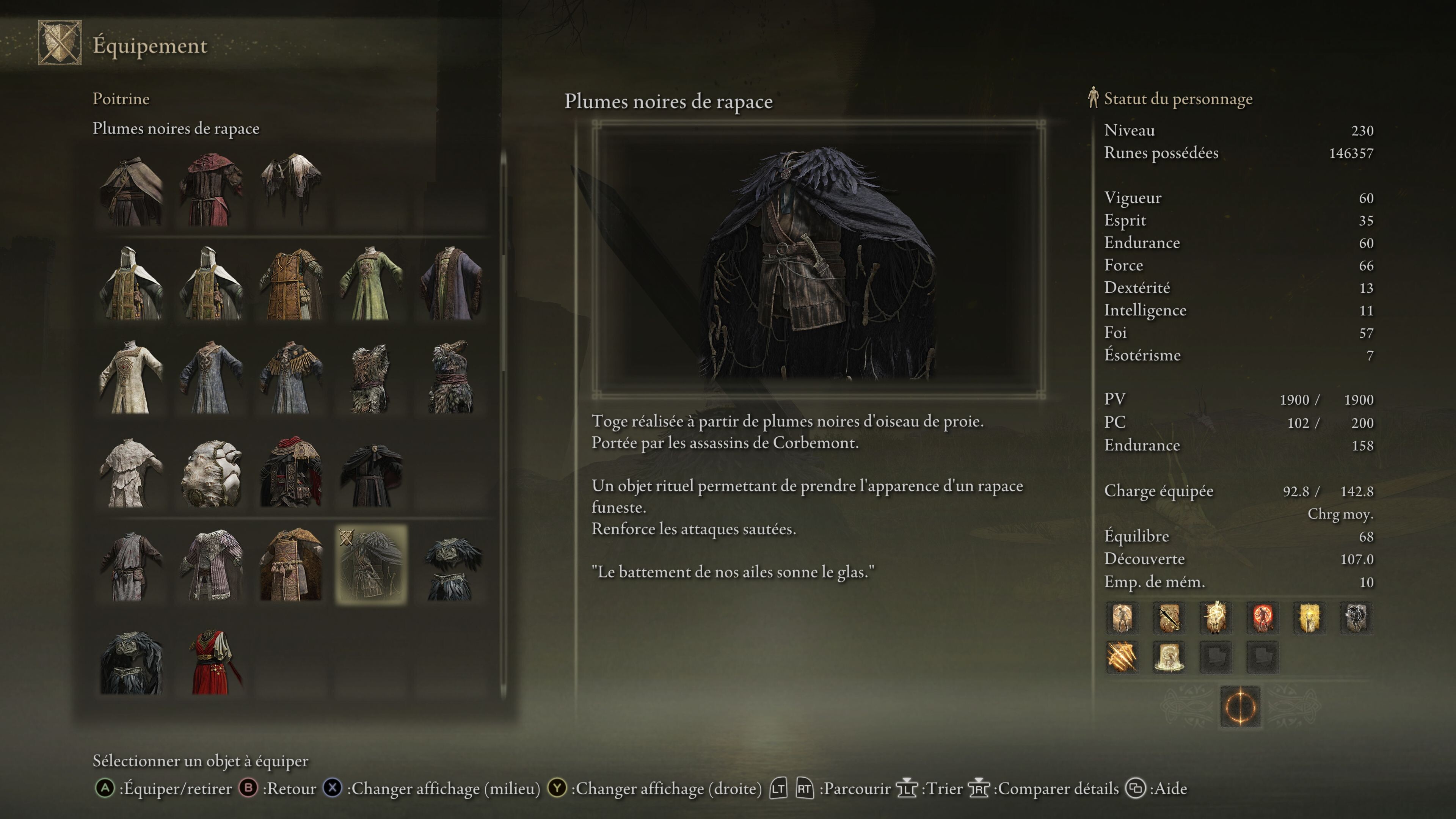 Build Force Arme colossale Griffe du lion Elden Ring Shadow of the ...