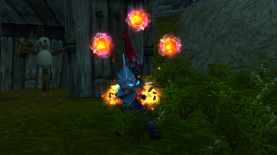 Un Mage Feu Solfurie - World of Warcraft