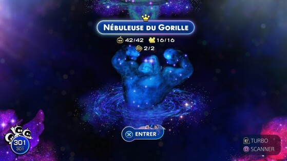 Nébuleuse du Gorille Astro Bot : Comment finir cette galaxie à 100% ?