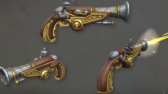 L'apparence de base (actuelle) du Coup de pistolet sur WoW - World of Warcraft