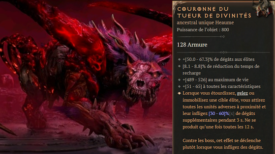 Couronne de tueur de divinités Diablo 4 : Comment obtenir cet objet Unique durant la Saison 8 ?