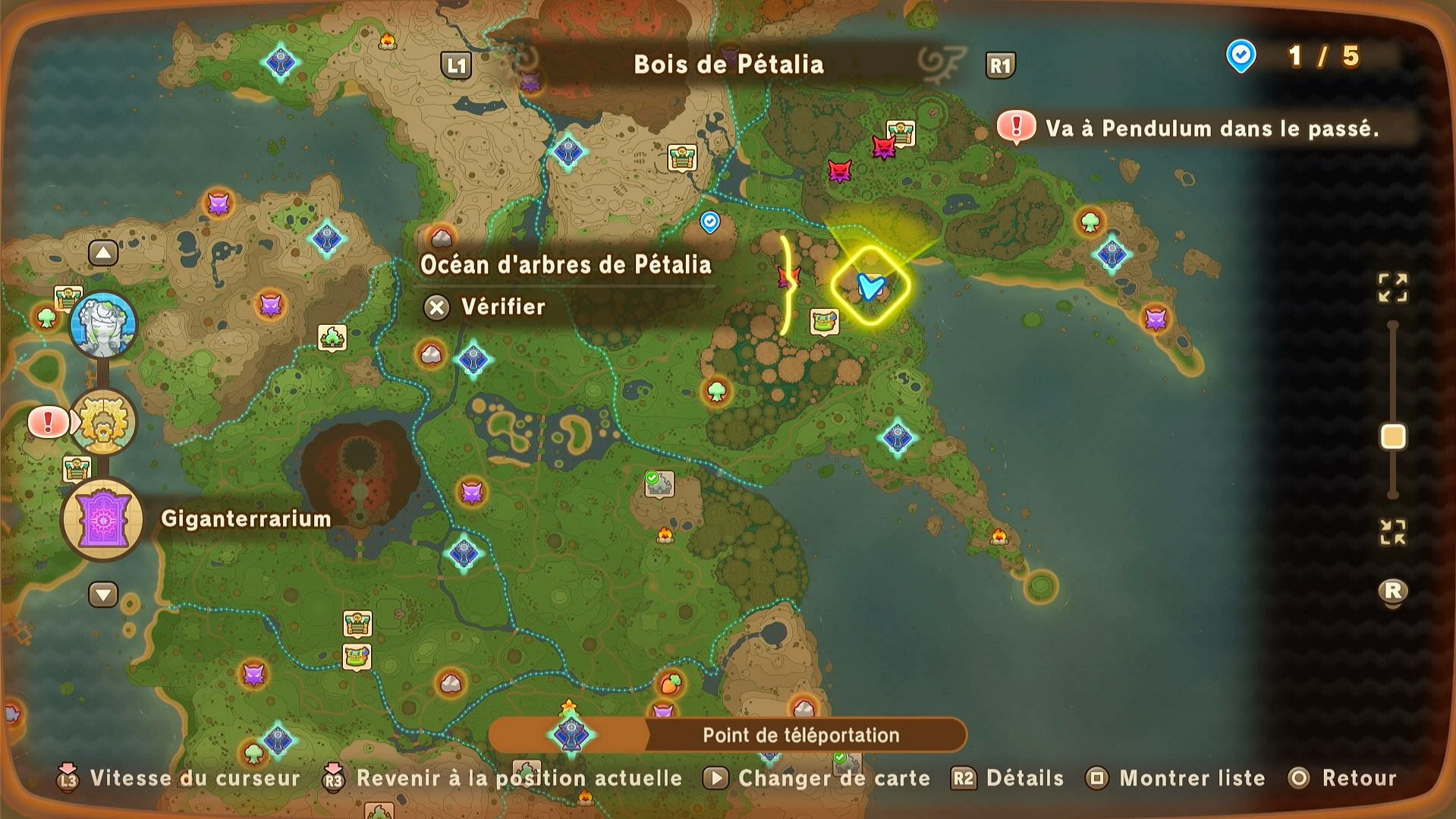 Sanctuaire Fantasy Life i La Voleuse de Temps : Emplacement de tous les