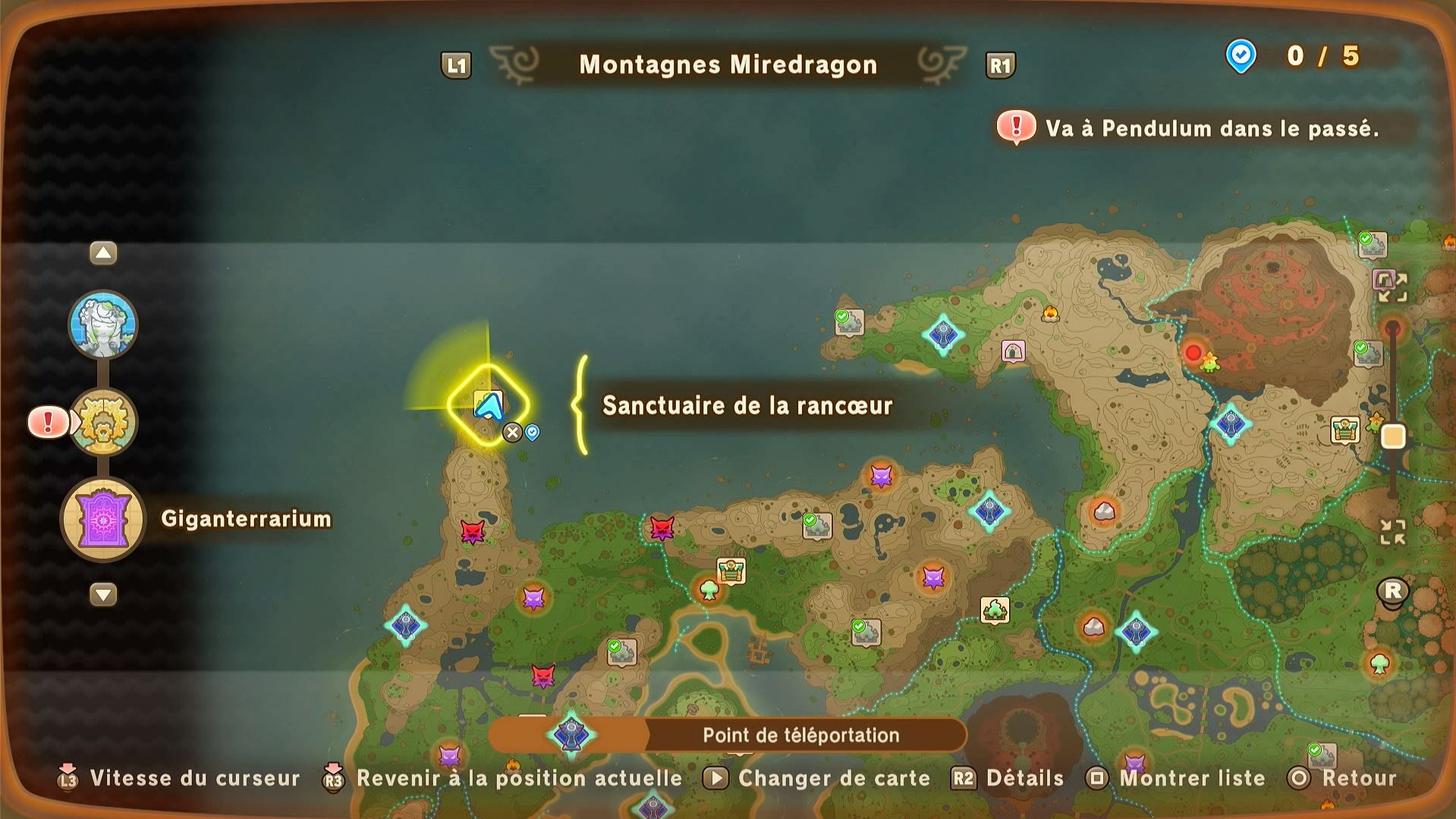 Sanctuaire Fantasy Life i La Voleuse de Temps : Emplacement de tous les