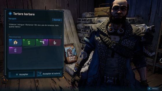 Tartare Barbare Borderlands 4 : Comment finir cette mission secondaire de Versant