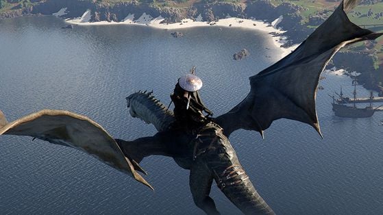 Crimson Desert : vol à dos de dragon - Crimson Desert