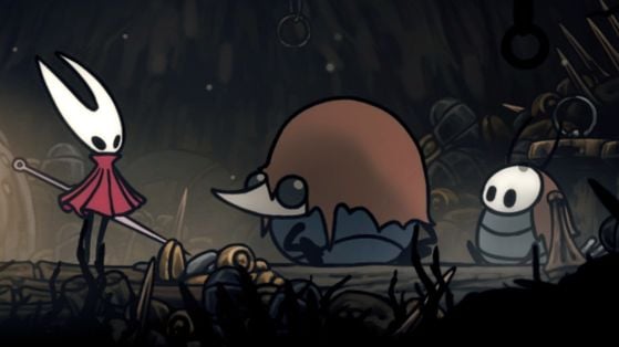 Crull et Benjin Hollow Knight Silksong : Où trouver ces personnages dans le Chemin du pêcheur ?