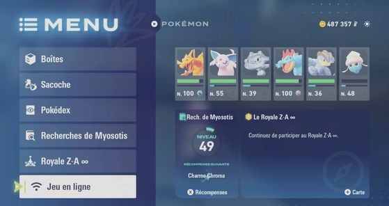 Légendes Pokémon Z-A