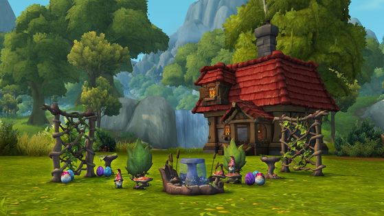 WoW : Pack de décorations de jardin luxuriant - World of Warcraft
