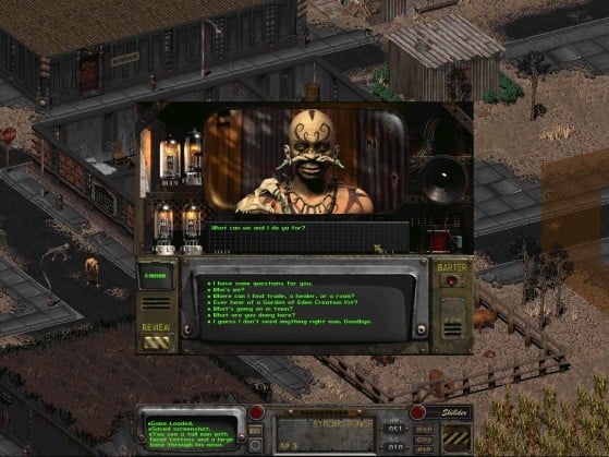 Fallout 2 est toujours joué et modé par les fans, comme ici avec le patch de résolution - Fallout 76