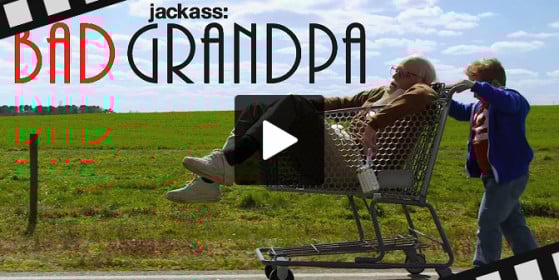 Jackass, Bad Grandpa, Trailer