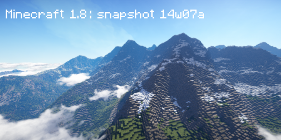 Minecraft 1.8 : snapshot 14w07a