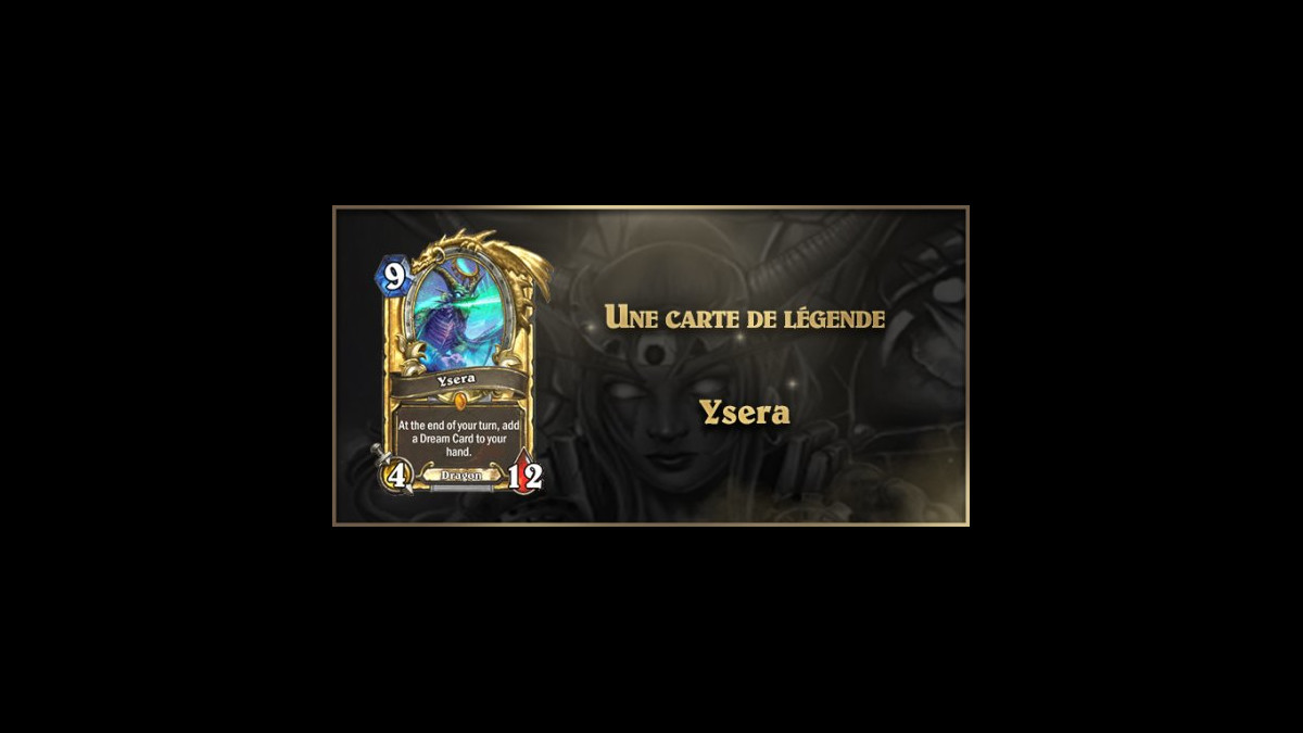 Cartes légendaires, Ysera - Millenium