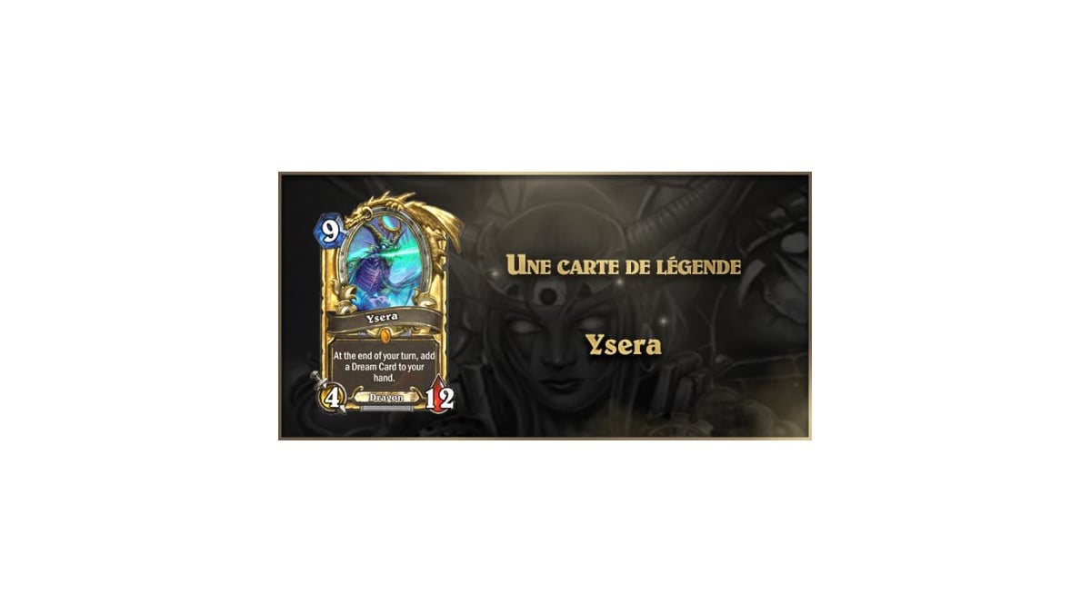 Cartes légendaires, Ysera - Millenium