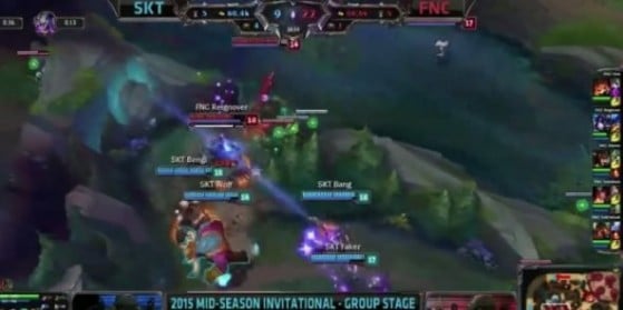 FNC vs SKT : bug inexplicable