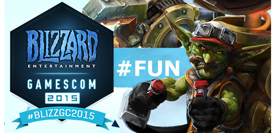 Concours Blizzard Gamescom 2015 #FUN