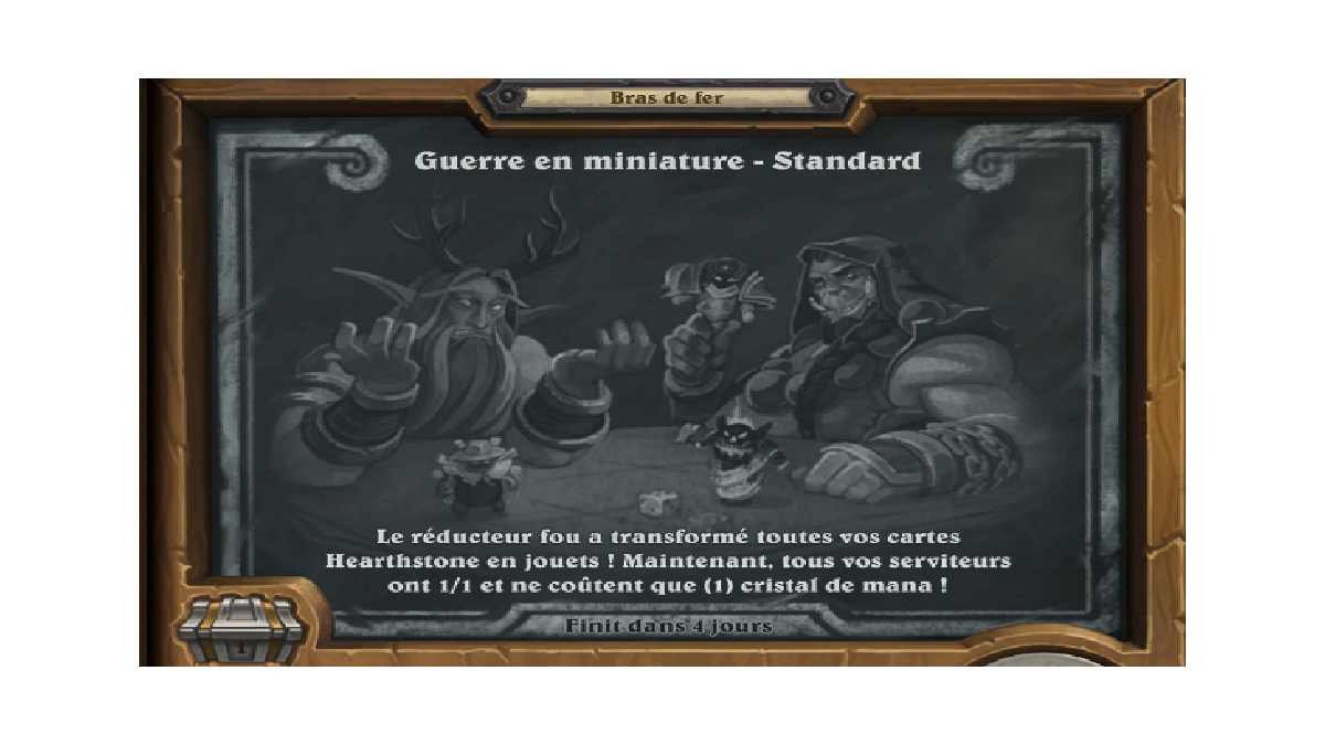 Hearthstone Bras de fer, Guerre en miniature Millenium