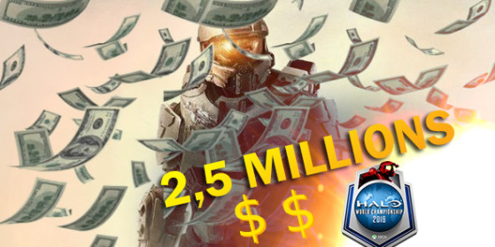 2,5 millions de cashprize aux Worlds Halo