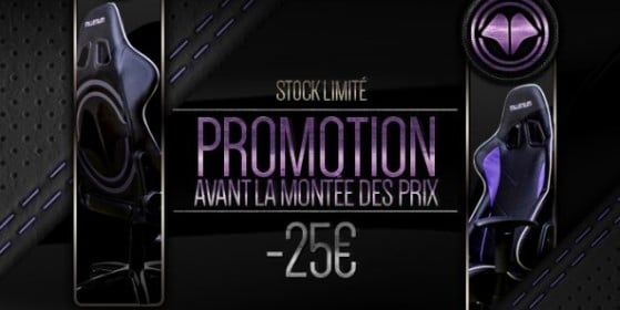 Le siège Millenium est en promo