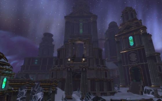 Entrée du raid Ulduar dans World of Warcraft. - Hearthstone