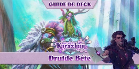 Deck Standard Karazhan Druide Bête Tars