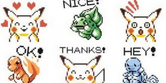 Des émoticônes Pokémon sur iOS !
