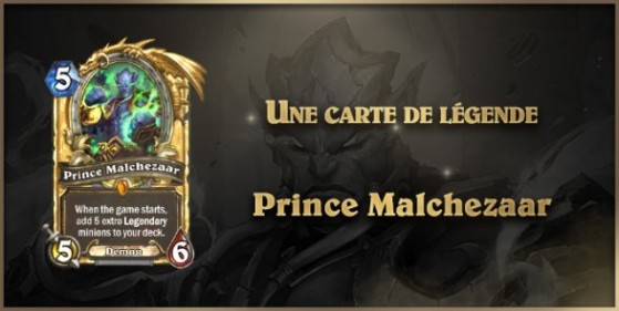 Cartes légendaires, Prince Malchezaar