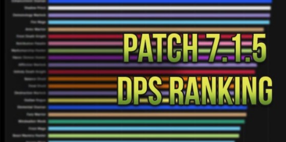 Le DPS Ranking au patch 7.1.5