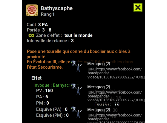 Bathyscaphe - Dofus