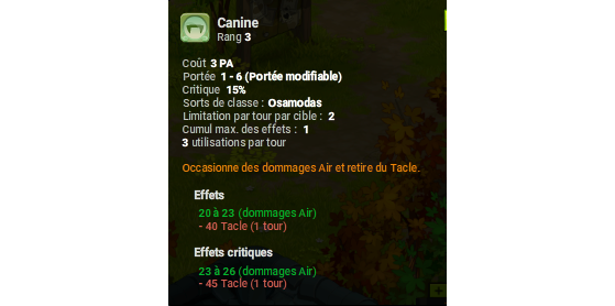 Canine - Dofus