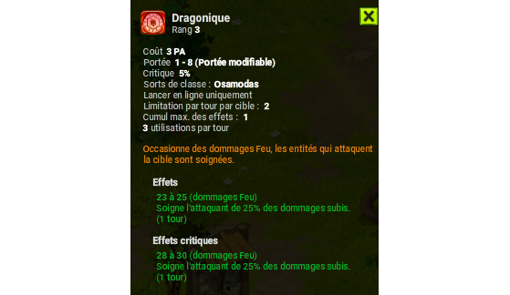 Dragonique - Dofus