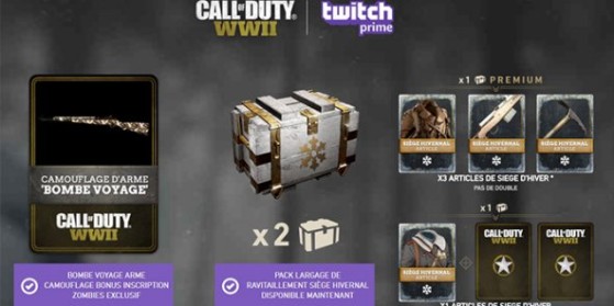Twitch Prime WW2, Amazon Call of Duty