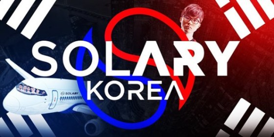 Solary s'envole pour la Corée