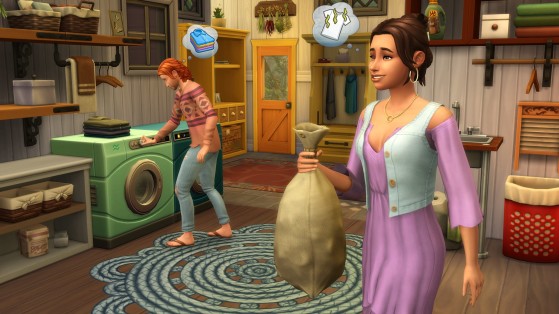 Les Sims 4 : le Kit d'Objets Jour de lessive est de sortie