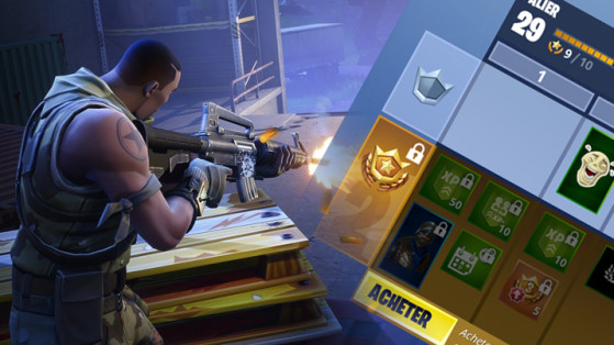 Fortnite : deux paliers gratuits pour tout le monde.