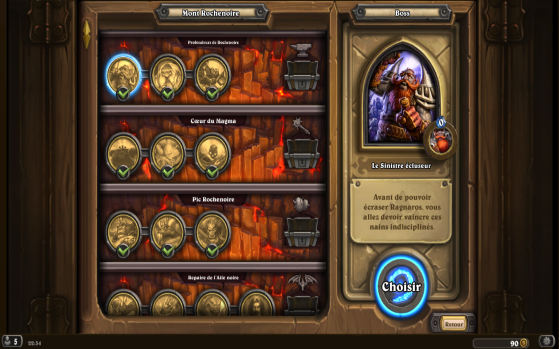 Le Mont Rochenoire et ses ailes - Hearthstone