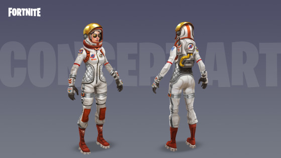 Une tenue d'astronaute. - Fortnite : Battle royale