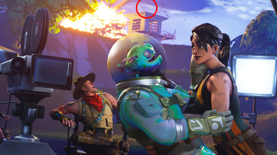 fortnite l etoile cachee de la semaine 1 du defi superproduction - etoile cache fortnite semaine 1