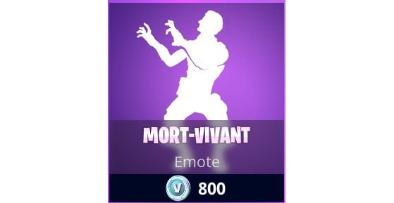 fortnite battle royale - fortnite dance mort vivant