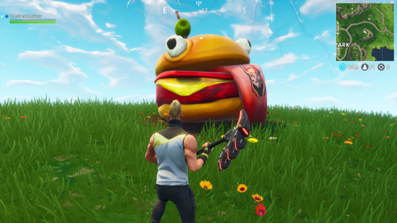 fortnite battle royale - fortnite hamburger