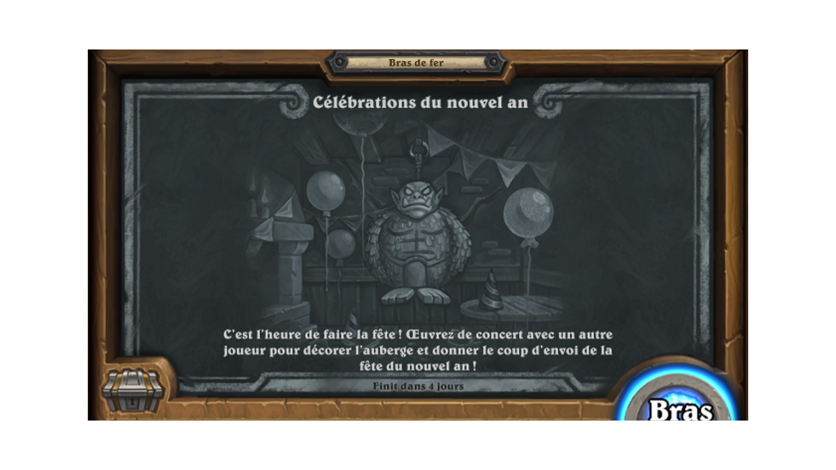Hearthstone Bras de fer Célébrations du nouvel an Millenium